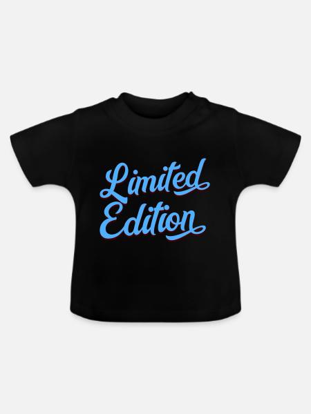 limited edition - Baby Bio-T-Shirt mit Rundhals - Schwarz