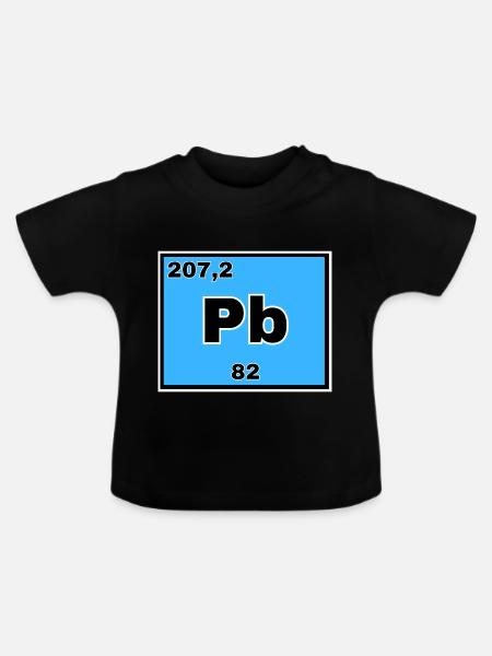 Plumbum - Baby Bio-T-Shirt mit Rundhals - Schwarz