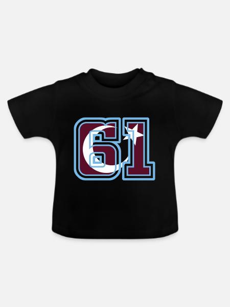 Trabzon - Baby Bio-T-Shirt mit Rundhals - Schwarz