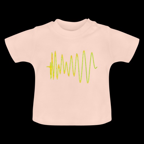 Boom 909 Drum Wave - Baby Organic T-Shirt with Round Neck