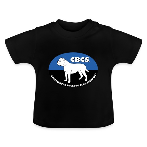 CBCS Logo - Baby Bio-T-Shirt mit Rundhals