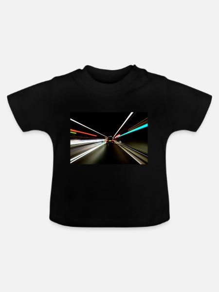 Tunnel - Baby Bio-T-Shirt mit Rundhals - Schwarz