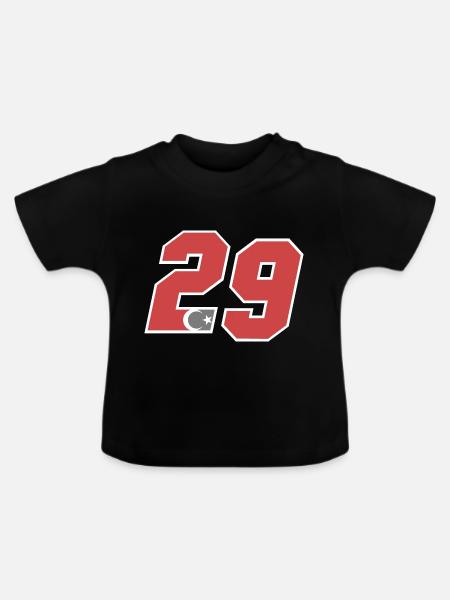 Gümüşhane - Baby Bio-T-Shirt mit Rundhals - Schwarz