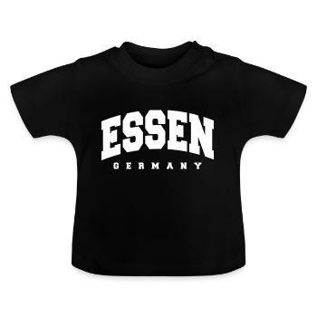 Manger - T-shirt bio col rond Bébé - noir - Devant