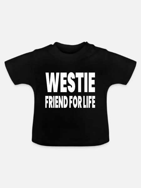 Yorkshire - Baby Bio-T-Shirt mit Rundhals - Schwarz