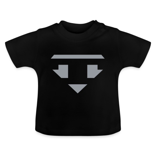 Twanneman logo Reverse - Baby biologisch T-shirt met ronde hals