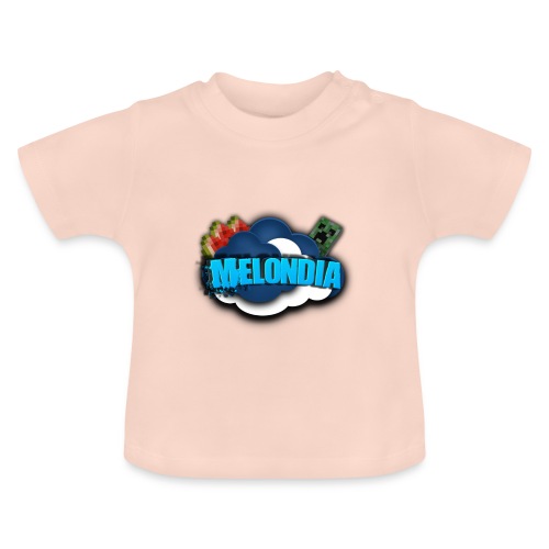 MelondianLogo - Vauvan luomu-t-paita, jossa pyöreä pääntie