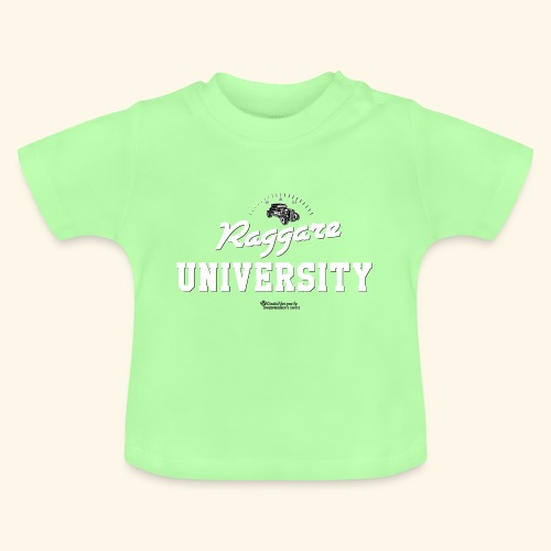 Raggare University - Baby Bio-T-Shirt mit Rundhals
