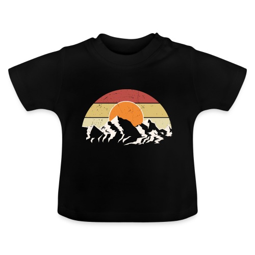 Lustiger Campen Camping - Baby Bio-T-Shirt mit Rundhals