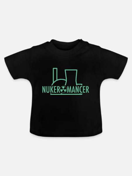 nukeromancer - Baby Bio-T-Shirt mit Rundhals - Schwarz