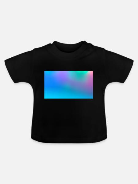 Ocean - Baby Bio-T-Shirt mit Rundhals - Schwarz