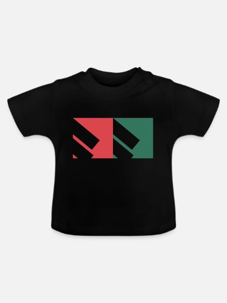 Liverpool 1992 - Baby Bio-T-Shirt mit Rundhals - Schwarz