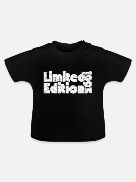 Limitierte Auflage 1993 - Baby Bio-T-Shirt mit Rundhals - Schwarz