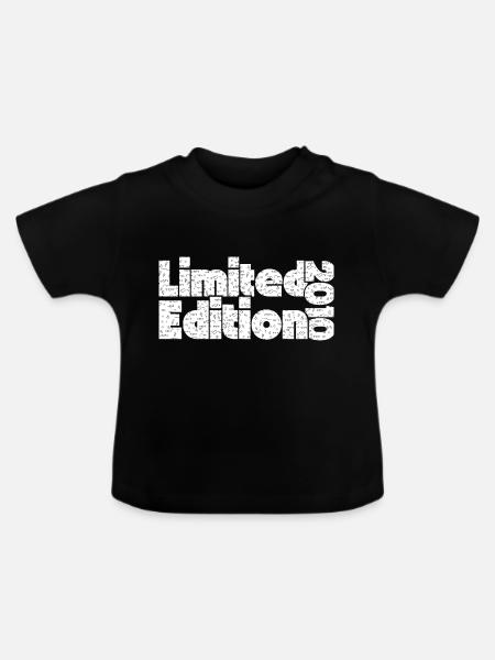 Limitierte Auflage 2010 - Baby Bio-T-Shirt mit Rundhals - Schwarz