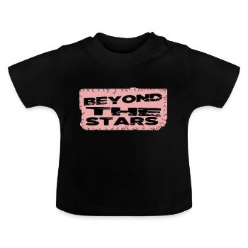 Citation cadeau Exploration gastronomique - T-shirt bio col rond Bébé - noir - Devant