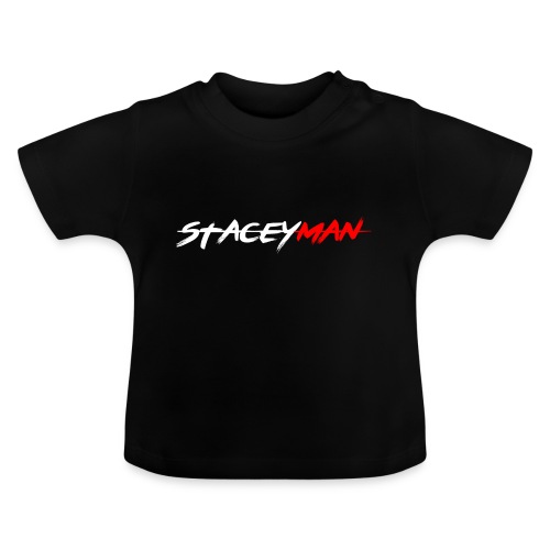 staceyman red design - Baby Organic T-Shirt with Round Neck