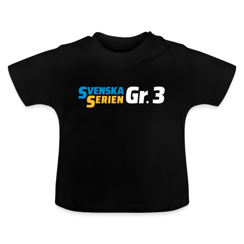 SSGr3 vit - Ekologisk T-shirt med rund hals baby