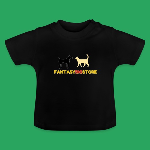 fantasy big store tshirt - Maglietta ecologica con scollo rotondo per neonato