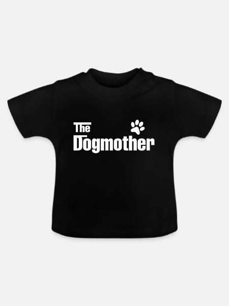 Hund Dog - Baby Bio-T-Shirt mit Rundhals - Schwarz