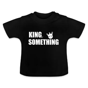ROI DE QUELQUE CHOSE - T-shirt bio col rond Bébé - noir - Devant