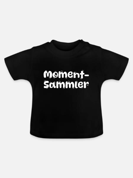 Sammler - Baby Bio-T-Shirt mit Rundhals - Schwarz