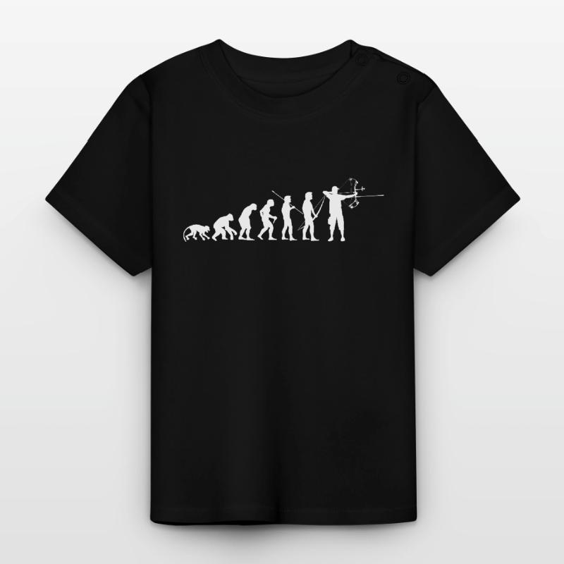 ArcLab CompoundArcherEvolution-White T-shirt bio col rond Bébé