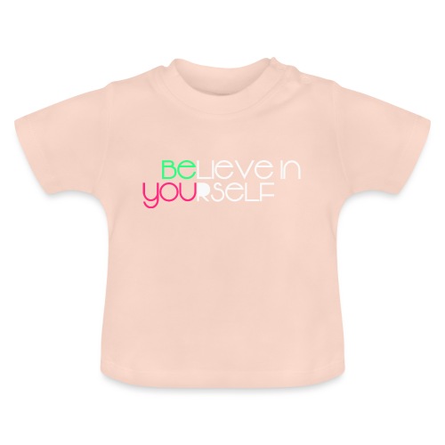 be you - Maglietta ecologica con scollo rotondo per neonato