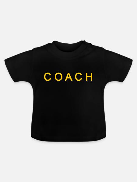 Coach - Baby Bio-T-Shirt mit Rundhals - Schwarz
