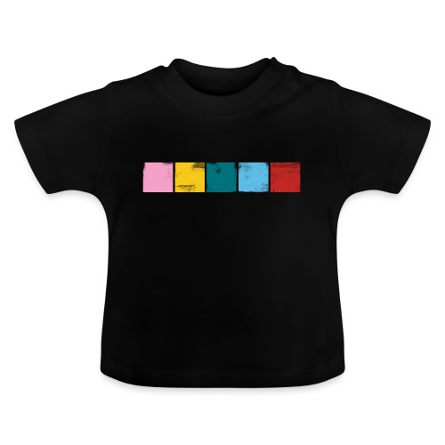 Stabil Farben ohne Logo - Baby Bio-T-Shirt mit Rundhals