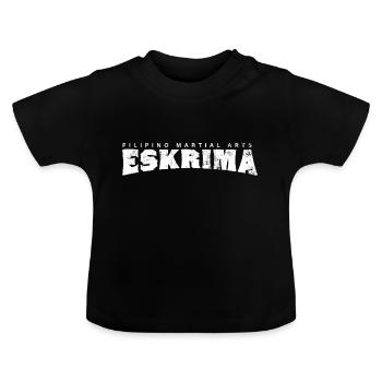 Filipino Martial Arts - Baby Organic T-Shirt with Round Neck - black - Front