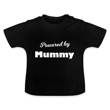 Le préféré de maman - T-shirt bio col rond Bébé - noir - Devant