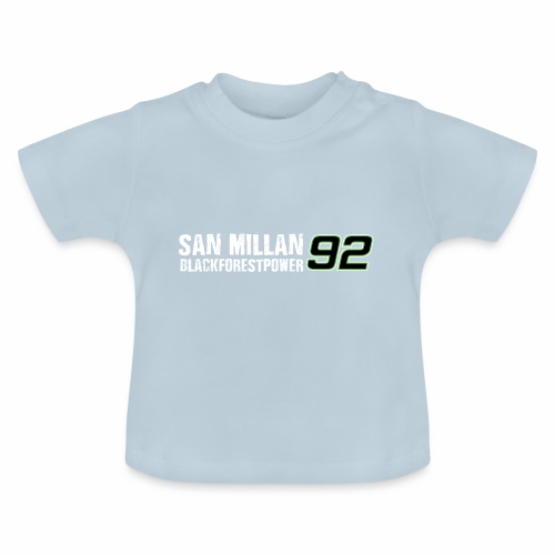 San Millan Blackforestpower 92 - Baby Bio-T-Shirt mit Rundhals