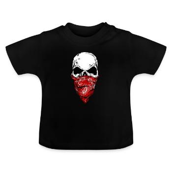 Bandit entos - Baby Bio-T-Shirt mit Rundhals - Schwarz - Vorne