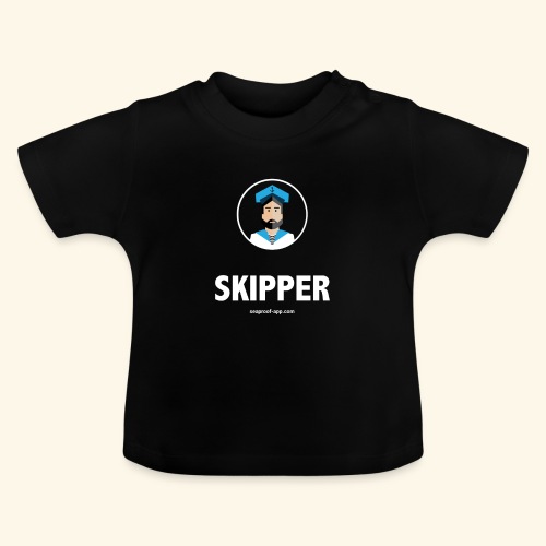 SeaProof Captain - Baby Bio-T-Shirt mit Rundhals