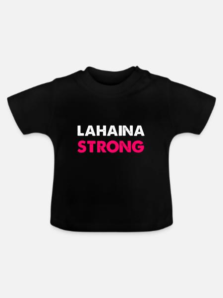 Lahaina Stark - Baby Bio-T-Shirt mit Rundhals - Schwarz