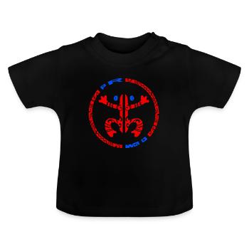 Coqui Grenouille Taino - Porto Rico Boriken - T-shirt bio col rond Bébé - noir - Devant