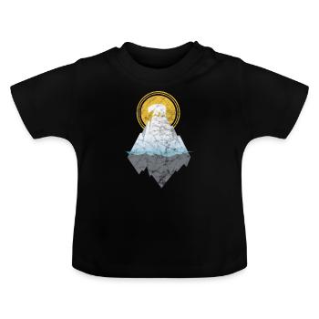 Polar Bear - T-shirt bio col rond Bébé - noir - Devant