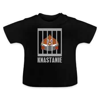 Prison pénitentiaire - prison châtaigniers eichel - T-shirt bio col rond Bébé - noir - Devant