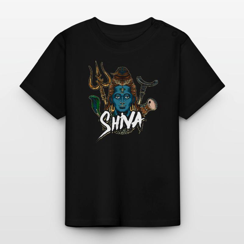 Don de divinité hindouisme Shiva T-shirt bio col rond Bébé