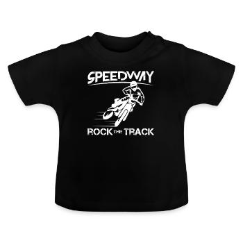 Speedway - Baby Bio-T-Shirt mit Rundhals - Schwarz - Vorne