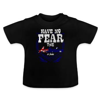 Australien Australier - Baby Bio-T-Shirt mit Rundhals - Schwarz - Vorne