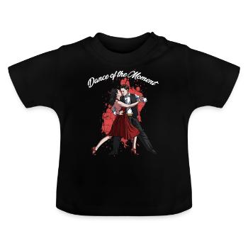 Tango Danse - T-shirt bio col rond Bébé - noir - Devant