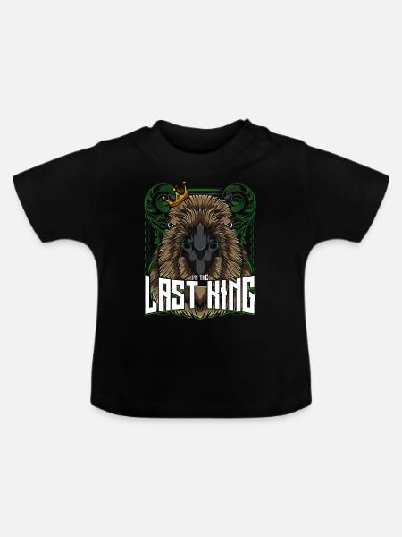 Capybara - Baby Bio-T-Shirt mit Rundhals - Schwarz
