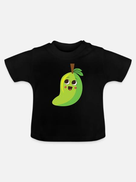 Mango - Baby Bio-T-Shirt mit Rundhals - Schwarz