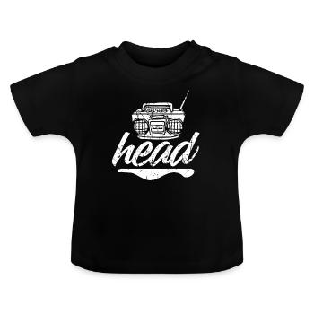 Radiohead - T-shirt bio col rond Bébé - noir - Devant