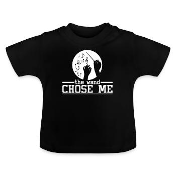 Dirigent Maestro Orchester Chor Leiten Geschenk - Baby Bio-T-Shirt mit Rundhals - Schwarz - Vorne