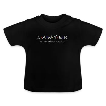 ADMINISTRATIVE LAW REGISTRY COURT JUSTICE GIFT - Baby Organic T-Shirt with Round Neck - black - Front