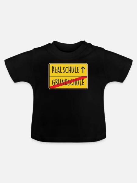 Realschule Übertritter Realschüler - T-shirt bio col rond Bébé - noir