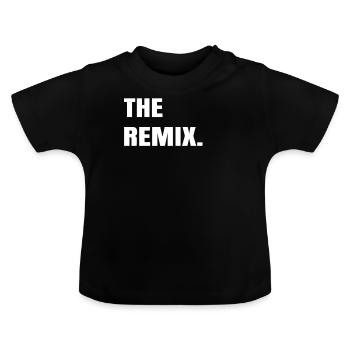 The Remix. - Baby Bio-T-Shirt mit Rundhals - Schwarz - Vorne