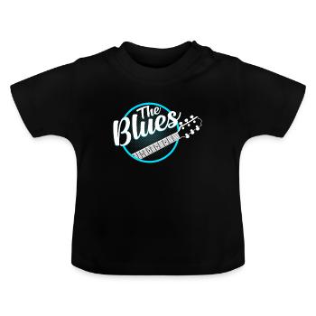 Der Blues - Baby Bio-T-Shirt mit Rundhals - Schwarz - Vorne